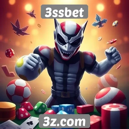 Diversidade de jogos disponíveis no 3ssbet