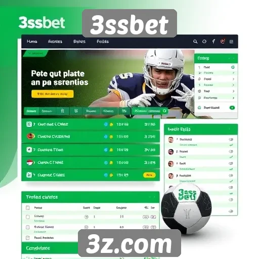 Análise da interface do usuário no site 3ssbet