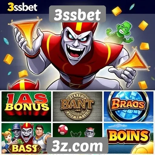 Variedade de jogos oferecidos pelo 3ssbet